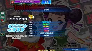 [PIU PHOENIX] TanTanMen CO-OP &times;3 99.57 Stage Pass!!