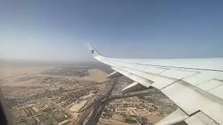 Egypt | Flying over Cairo | Amazing Airplane Takeoff