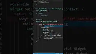 Stack Widget Using Positioned Parameter - Flutter #shorts
