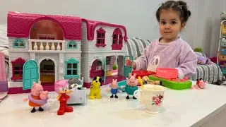 YENİ SİNDİ BEBEK EVİ ALDIK 🐵🙈🐨🐷🐷🐔🐧🐻🐯🦁🐸