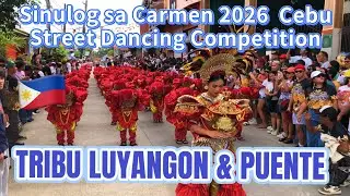 Sinulog sa Carmen 2026 LUYANGANON PUENTE Street Dancing Cebu Festival Dance Costume | Sinulog Parade