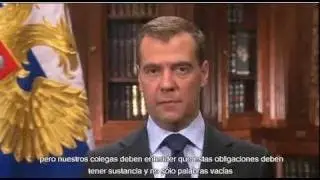 Medvedev advierte a la OTAN y EEUU sobre el escudo antimisiles.mp4