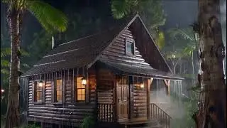 Heavy Rain in the Countryside 🌧️ Deep Sleep, Relaxation & Stress Relief