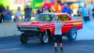 Drag Racing Wild Gassers US 131 Motorsports Park