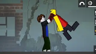 The Roblox fight (#melonsanbox