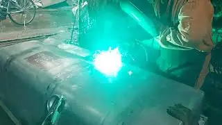 Aluminium Diesel Oil Tank Mig Welding 