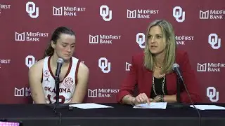 Oklahoma Jennie Baranczyk LOSS to LSU postgame