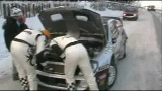 Rally Norway 2009 -Petter Solberg Engine trouble