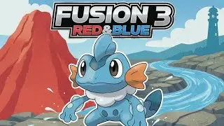 Fusion 3 - Red & Blue | Epic Froakie &times; Mudkip Pok&eacute;mon Fusion! 🔥💧