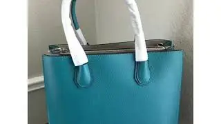 MICHAEL Michael Kors Studio Mercer Large Convertible Tote-PEACOCK
