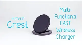 TYLT Crest | Convertible Wireless Charing Pad + Stand