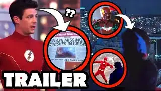 THE FLASH SEASON 9 FULL TRAILER RELEASED! RED DEATH & TIME TRAVEL!! IRIS GETS PREGNANT!