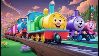 The Lost Teddy Train Ride | English Nursery Rhyme | Kids Songs | Baby Music