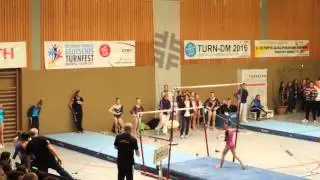 Lisa Sch&ouml;niger - AK 14 Barren Finale - DJM Heidelberg 2016