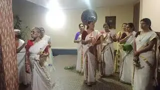 Paathira poo choodal-Traditional Thiruvathira 2020 @ Arikuzha Puthanpurayil Sankaran Nair's Tharavad