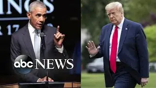 Trump fires back at Obama after implied dig in commencement address l ABC News