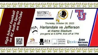 Football: Harlandale vs Jefferson at Alamo Stadium (10/26/23)