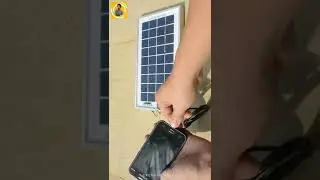 Solar mobile charger #shorts