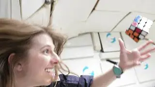 Engineer solves Rubik's Cube in zero gravity