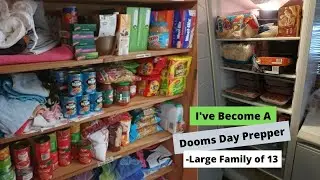 I'VE BECOME A DOOMS DAY PREPPER!! Large Family of 13 Daily Vlog