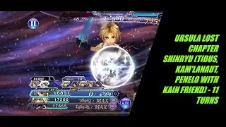 DFFOO Ursula Lost Chapter Shinryu (Tidus overkilling some scissors)