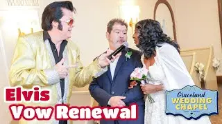 Mark & Linda's Elvis Vow Renewal in Las Vegas | Graceland Chapel