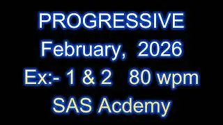 Feb 2026, Ex. 1 & 2 / 80 wpm