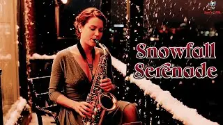 ❄️🎷 Snowfall Serenade &mdash; Romantic Saxophone Under City Lights 💖🌙   #saxsFM