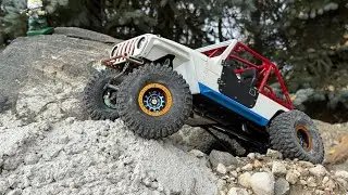 PROJECT IJ 1/10 scale RC jeep trailing | GSPEED V3 chassis
