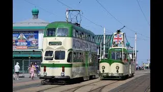 The Oldest Heritage Tram in the WORLD! Running in Blackpool, UK 2022 4K Vlog
