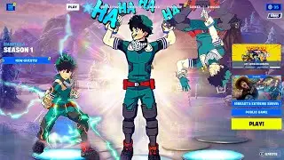 DEKU by My Hero Academia Fortnite Funny Built-In Emotes #3