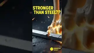 Your Bones Are Stronger Than Steel?! 🦴⚙️🤯 | Mindpop Daily