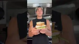 Simple Sandwich Series #7: Chipotle Chicken Ciabatta #shorts