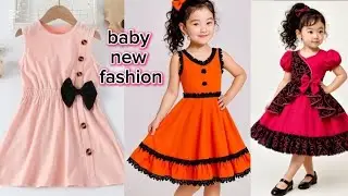Beautiful & stylish handmade babygirls fancy partywear casual wear comfortable outfits babyfashion 