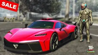 Benefactor Krieger Crazy FAST | Review & Clean Customization | GTA V Online | SALE Mercedes-AMG One