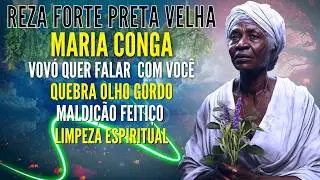 ORAÇÃO DA NOITE PRETA VELHA MARIA CONGA REZA para CURA PROTEÇÃO ACALMAR O CORAÇÃO AFASTAR O MAL HOJE