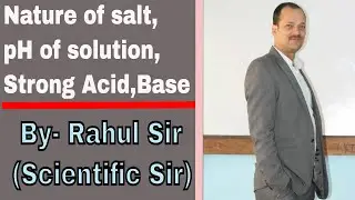|Neutralization reaction|types of salt|pH of salt|