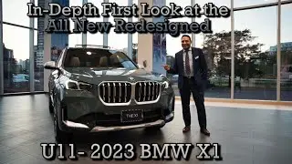 U11 All New Redesigned 2023 BMW X1 xDrive28i Walk-around Review BMW Toronto Samir Umer #SUmer416