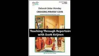 Crossing Pirates Cove by Deborah Baker Monday - Cello Practice Track.  Teaching Through Repertoire
