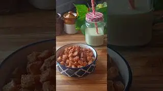 Caramel Bread Popcorn recipe 🤤😋 #shorts #recipe