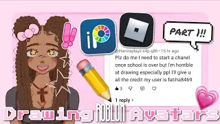 drawing your roblox avatars!! - @iam.blessed_x