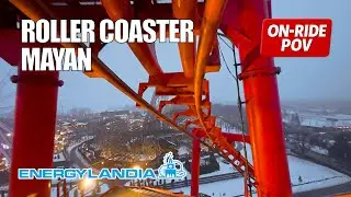 Roller Coaster Mayan - On-Ride POV - Energylandia