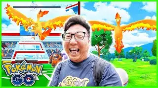 Moltres Raid Hour in Cleveland, Ohio - Pokemon GO