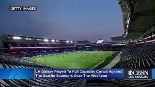LA Galaxy Played To Full Capacity Crowd Saturday At Dignity Health Sports Park