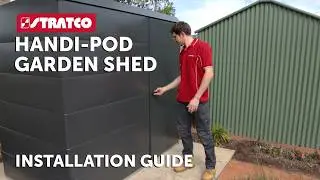 Stratco | How To Install Handi Pod Garden Shed 2025