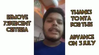 75 Cateria Scrapped for Jee 2021 Thanks to Nta #Jee2021 #Jee #Rankerjee #Physicswallah