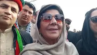 EXCLUSIVE!!! LIVE Adyala Jail  Outside Crowd | Aleema Khan Announce 