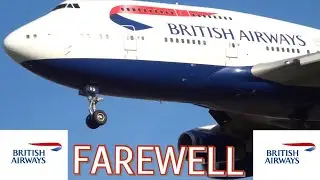FAREWELL | BRITSH AIRWAYS RETIRE ALL B747 FLEET 😢😢😢 | 17/07/20