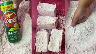 🧱Lemon Comet + Baking Soda Blocks🧱 & Powder Play🌬
