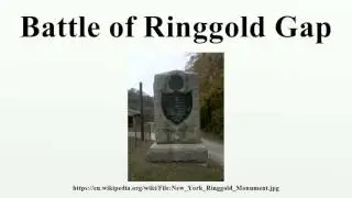 Battle of Ringgold Gap